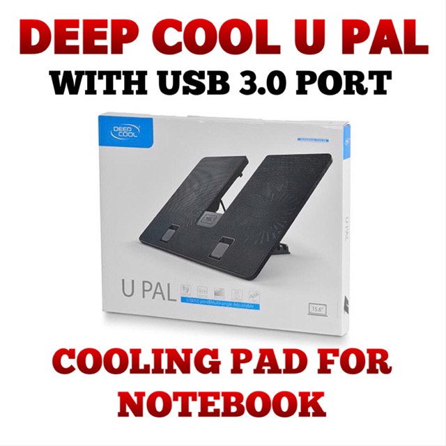 DeepCool U PAL With USB 3.0 Port Cooling Notebook [ DEEP COOL ]