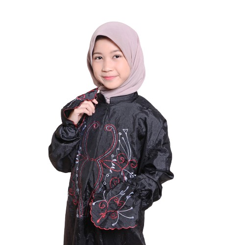 Mukena Terusan Parasut Anak Traveling UKURAN SMP/TANGGUNG ADA LILAC