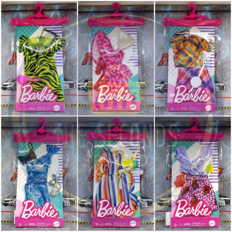 Barbie Fashion Set Pack - Aksesoris Boneka Barbie - Original Mattel