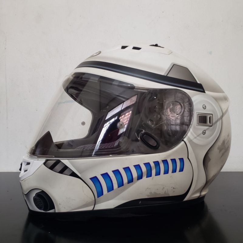 Helm HJC CS-15 Stormtrooper Star Wars Special Edition Size M second (Not KYT, Nolan, Airoh, NHK, RSV