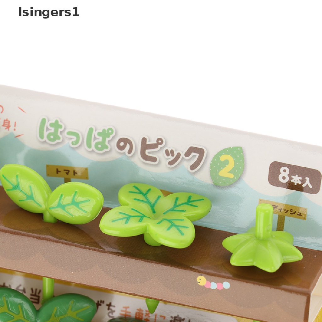 (lsingers1) 8pcs / Set Alat Pemetik Buah / Kue / Salad Mini Untuk Anak