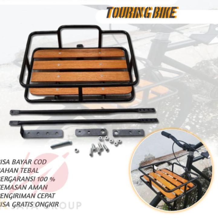 LANGSUNG ATC.. AKSESORIS KERANJANG SEPEDA KRANJANG RAK RACK FRONTRAK FRONTRACK SEPEDA SEPEDAH FIXIE 