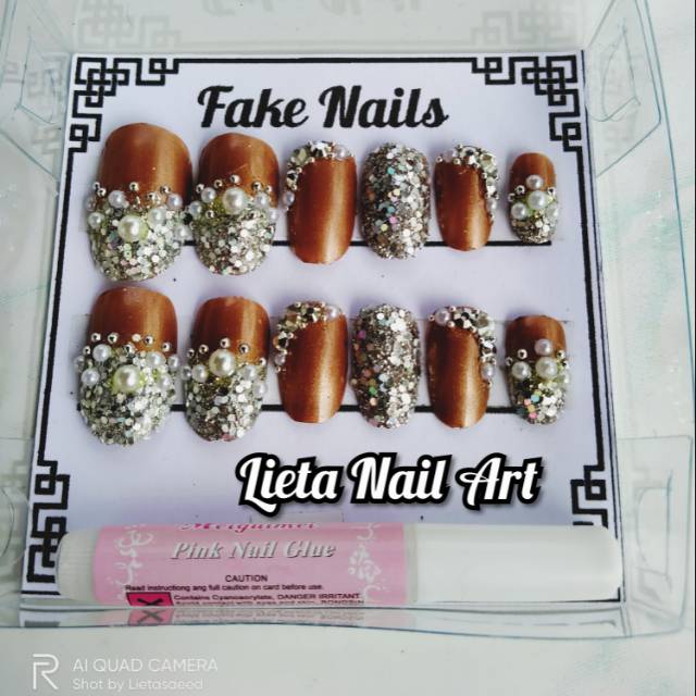 Kuku Palsu 3D pengantin Murah