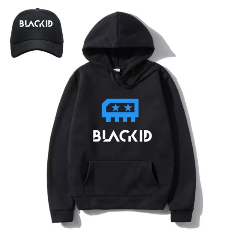 Hoodie Distro Blackid bonus topi