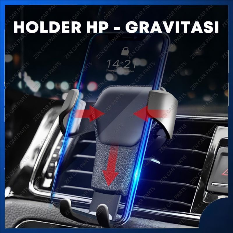 Holder Hp Holder Mobil Jepit Dashboard Ac Universal