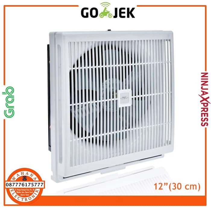 MASPION MV-300 NEX Wall ExhaustHexosHeksos Fan Dinding 12 30 cm