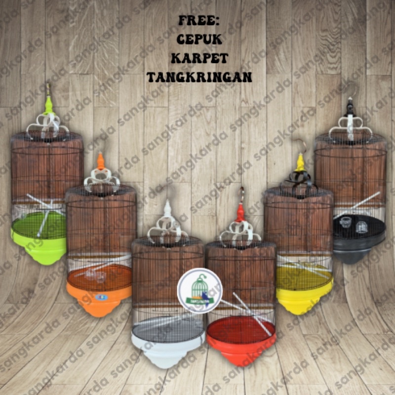 SANGKAR BESI JUMBO F1 UKURAN 42cm / SANGKAR KANDANG BESI JUMBO BEST DIAMETER 42
