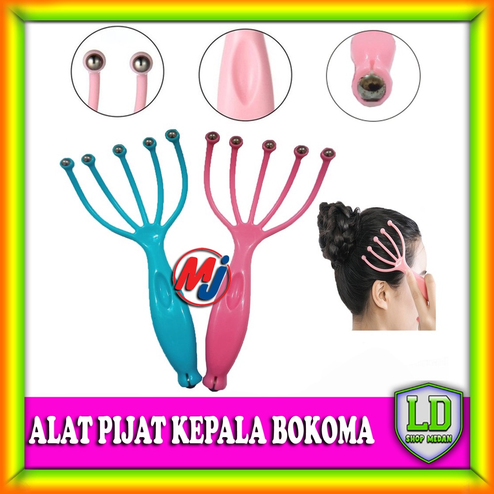 ALAT PIJAT KEPALA/ RELAKSASI KEPALA/ PIJIT KEPALA/ HEAD MASSAGER/ BOKOMA