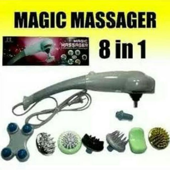 Magic Massager Blueidea 8In1 / Alat Pijat Badan 8 In 1 / Pijat Reflexi