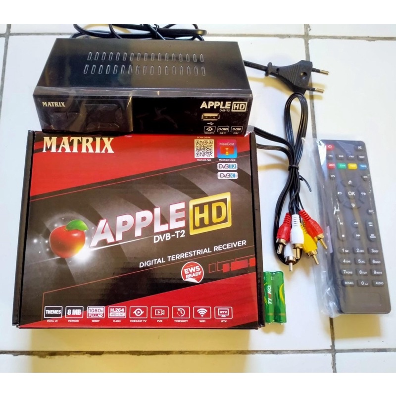 Receiver Matrix Apple DVB T2 Digital Full HD STB