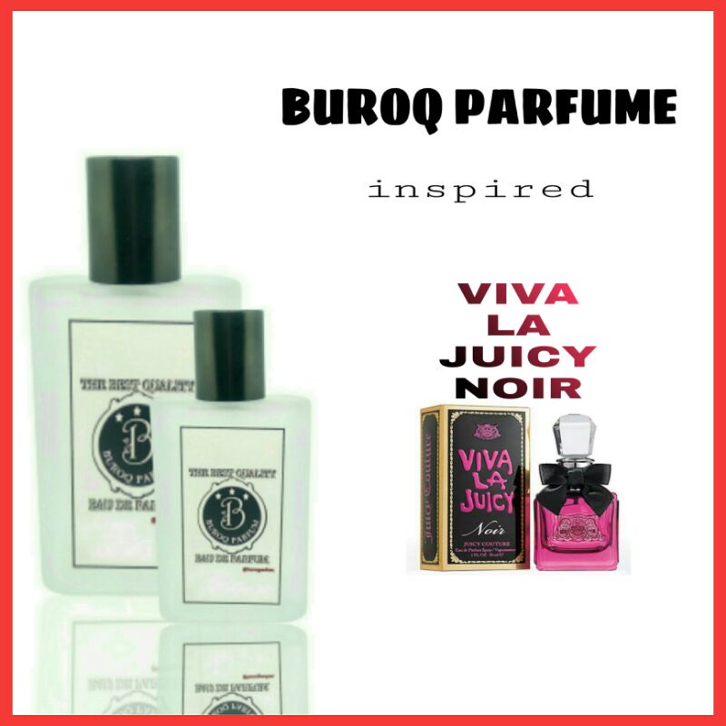 VIVA LA JUICY NOIR PARFUM INSPIRED TAHAN LAMA MURAH NON ALKOHOL