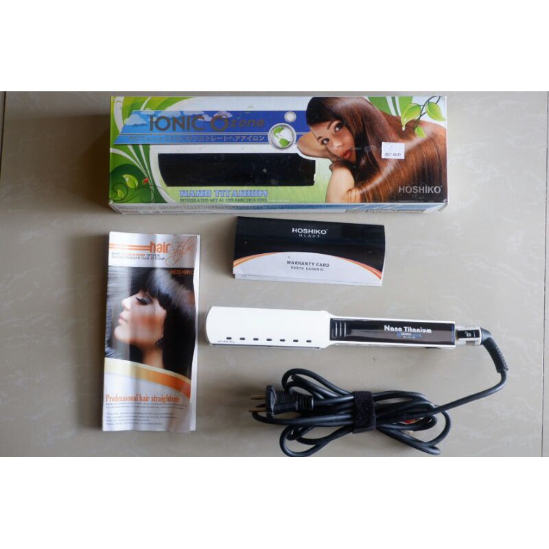 Preloved Catokan Rambut Hoshiko 1804 Ionic Hair Straightener