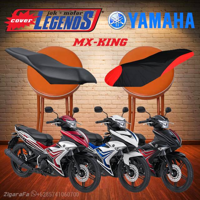 Cover Jok MX-KING 150 Waterproof / Sarung Mantel Jok Motor Standar / Modifikasi