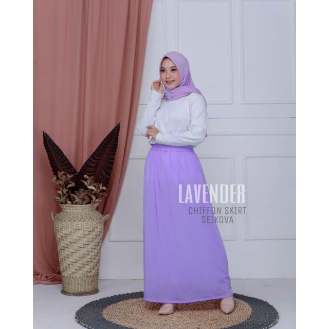 ROK SIFON - ROK SIFON PANJANG - ROK KOREA - ROK REMAJA - ROK POLOS - ROK SIFON CERUTY -ROK BERFURING