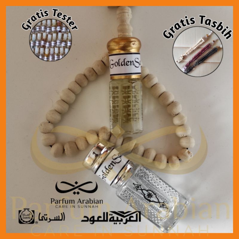 Parfum GOLDEN SAND Asli Original Arab Saudi
