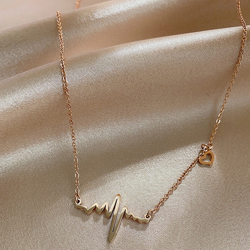 Kalung Pendek Desain Simple Gaya Korea