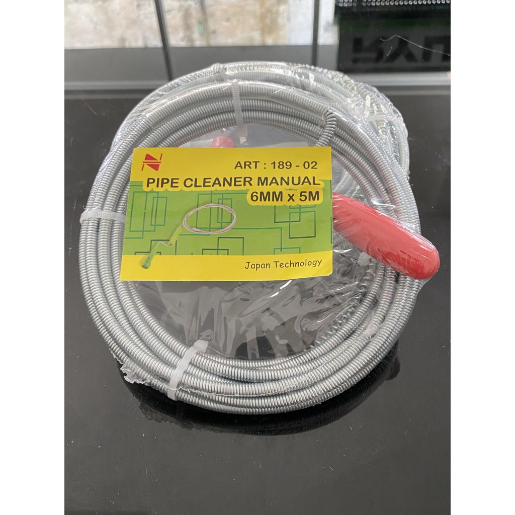 PIPE CLEANER 5 M ALAT PEMBERSIH PIPA TERSUMBAT MANUAL