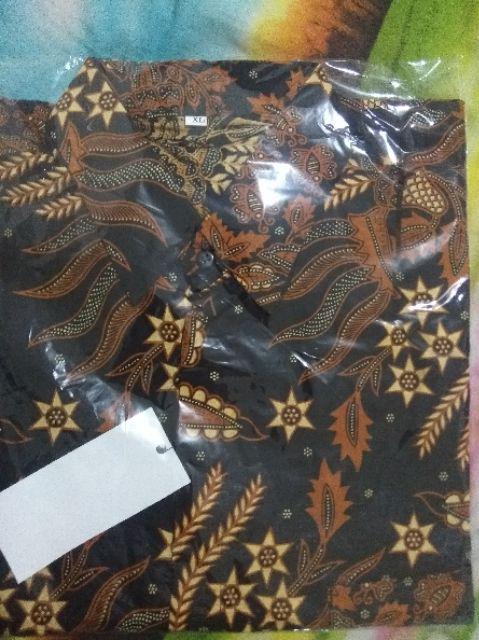 Kemeja Batik Pria Lengan Panjang Pekalongan Motif Terlaris Ready Seragam