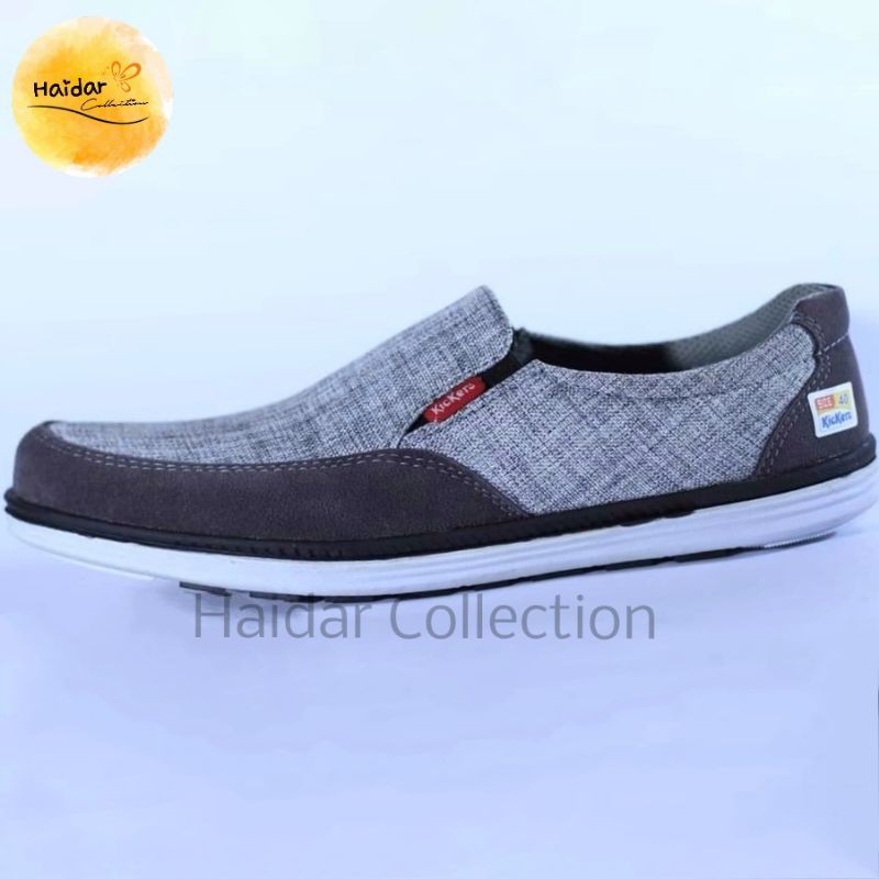 Sepatu Pria Slip On Kasual J 29 Casual Kulit Sol Karet Suede Nubuck Premium Original Mojokerto