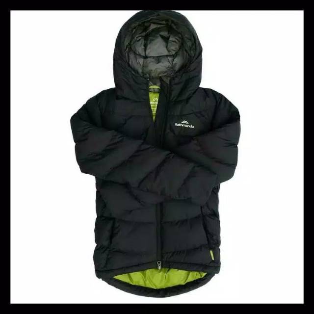 Jaket Khatmandu Duck Down bulu angsa Hooded V2