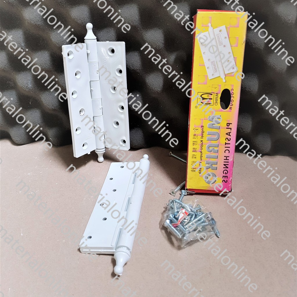 Engsel Kupu Kupu Kupu2 Pintu Kamar Mandi Wc Toilet PVC Engsel Kupu Kupu Kupu2 Pintu Kamar Mandi Wc Toilet PVC