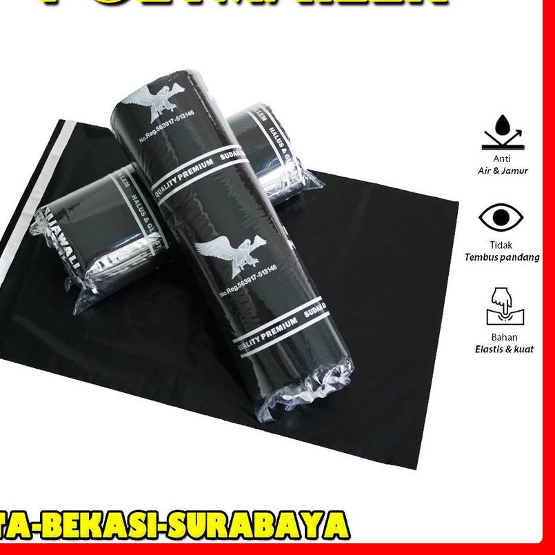 ♟ Plastik Polymailer 25x40cm isi 100pcs Kantong Plastik Lem Plastik Packing Online Shop RAJAWALI ❂