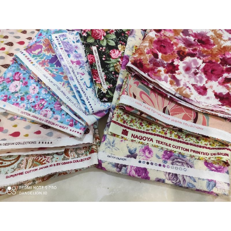 Perca Katun Jepang Ex-Sampel ¼ Kiloan