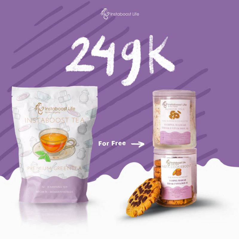 Detox Tea - Instaboost Tea 30 days Free Insta coockies (Resseler Resmi Ayu Sugeng)