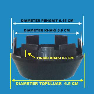 Dop Center Velg  Tutup  As Roda ban Mobil  Variasi  kerucut 