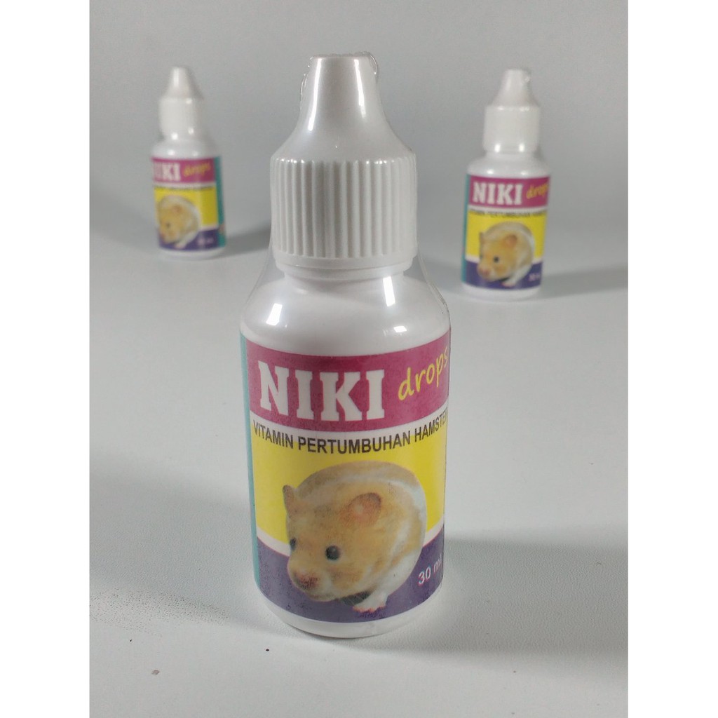 Niki drop - vitamin hamster landak mini gerbil mencit