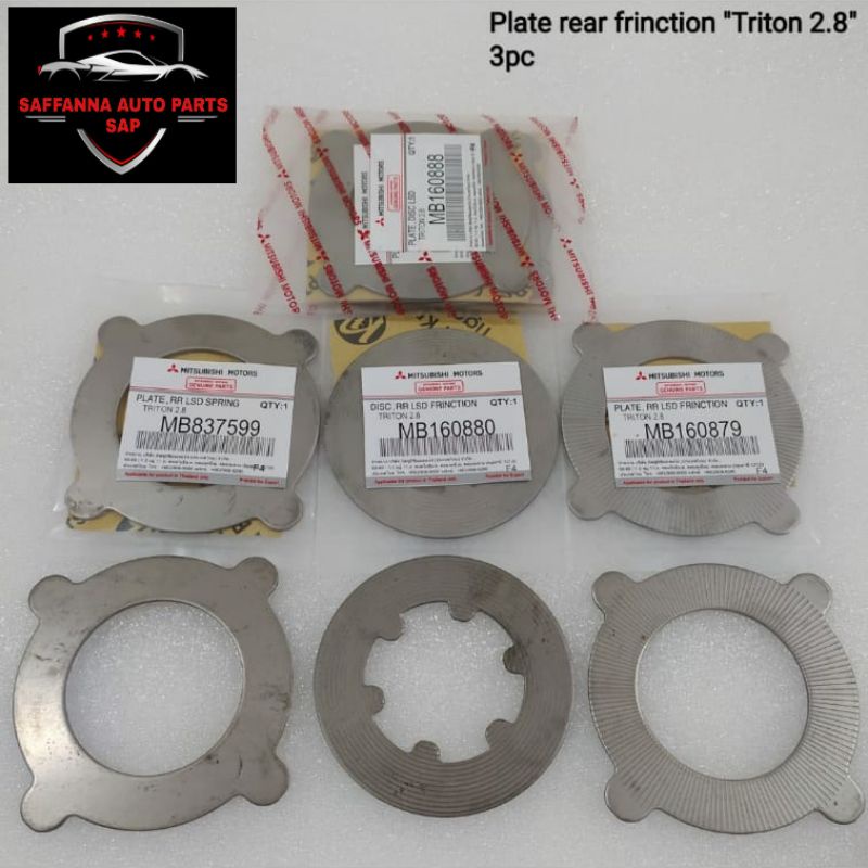 PLATE DISC LSD WASHER LSD KAMPAS GIGI GARDAN MITSUBISHI TRITON 2800CC PAJERO SPORT L200 ORI BERGARAN