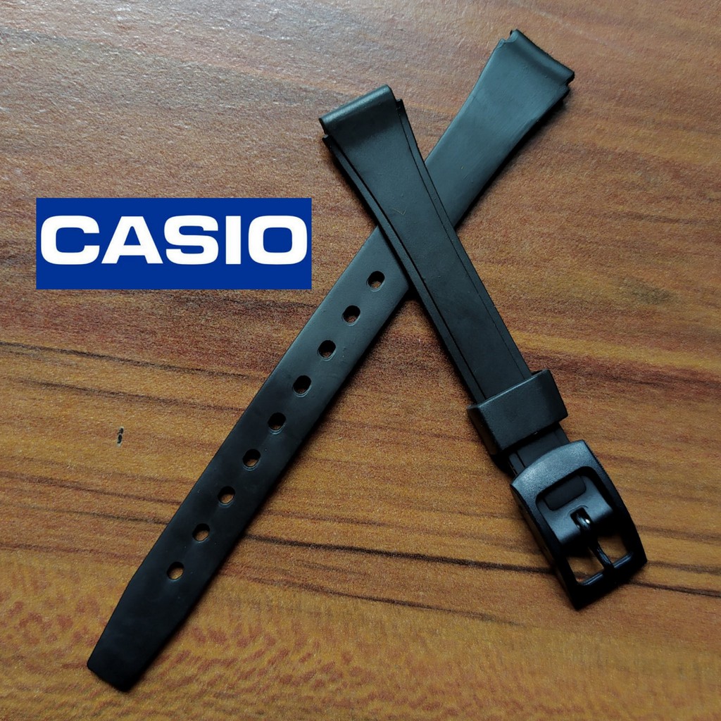 Strap Tali Rubber Karet 12mm Casio.