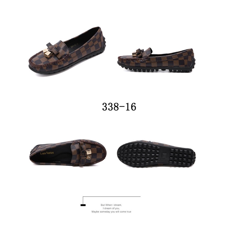 Women Shoes Flat Loafer Shoes #338-16