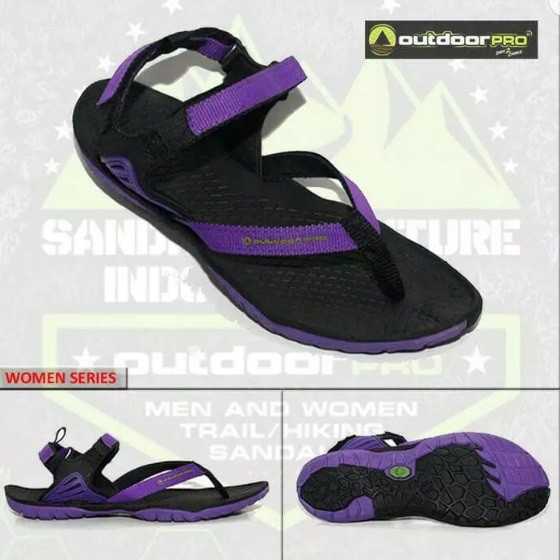 Sandal Gunung Wanita atau sandal Outdoor Pro women series Theya VX Purple