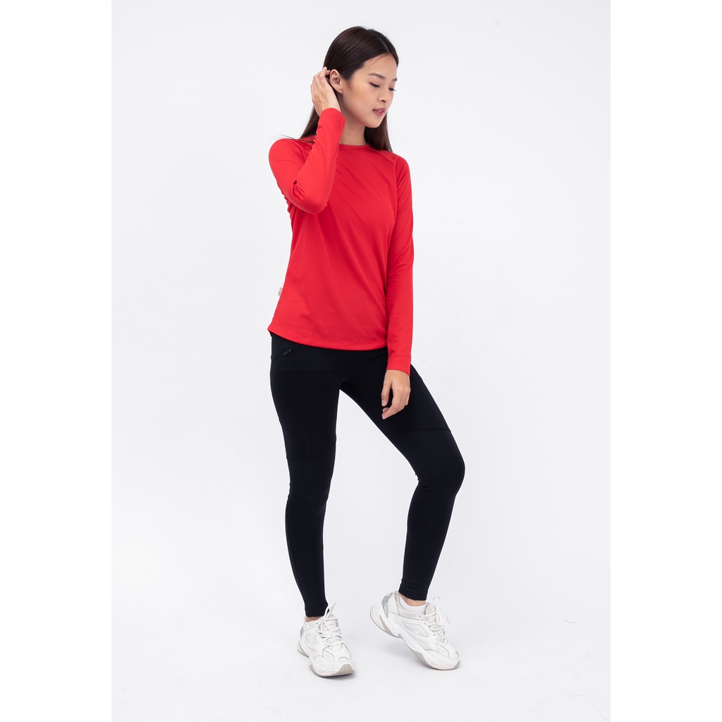 Trijee Baju Olahraga Lengan Panjang Wanita Lari/Casual/Outdoor/ Gretta - Red