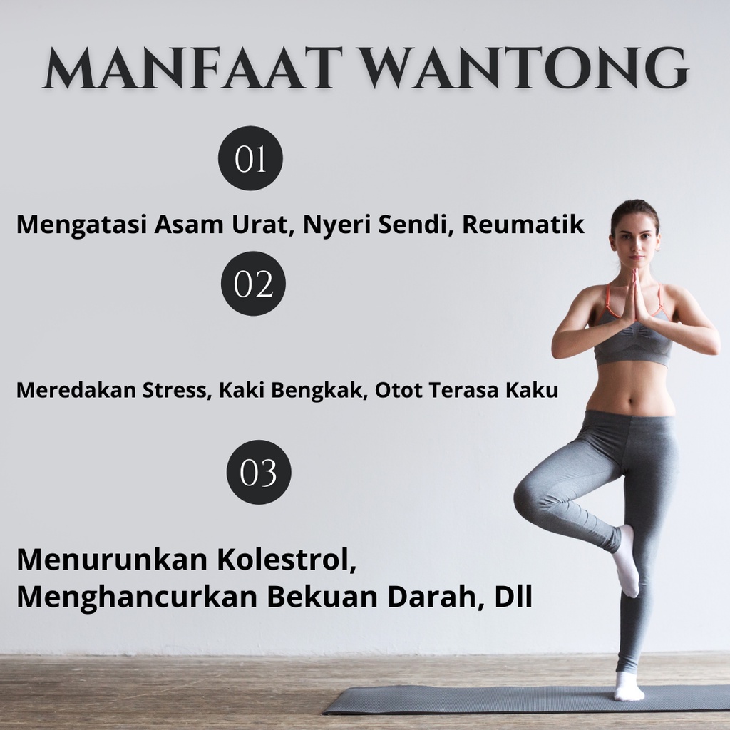 COD - 40 Kapsul Wang Tong Wantong Asli Jamu Kwantong Original Wangtong Wan Obat Asam Urat Rematik