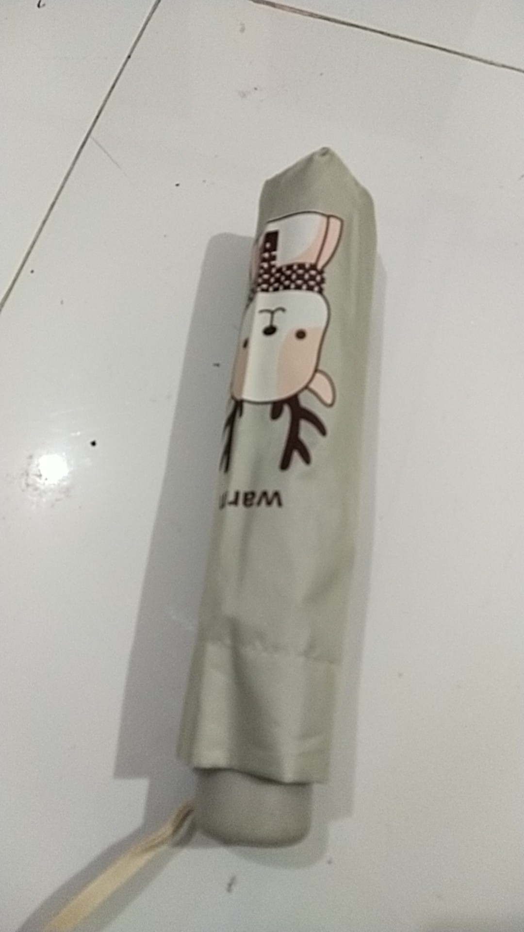 Tabasa Payung Lipat Winter Animal Tl 112