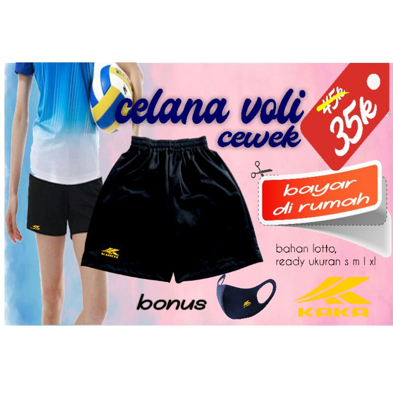 celana voli cewe | celana olahraga cewek | celana voli cewek | celana voli polos