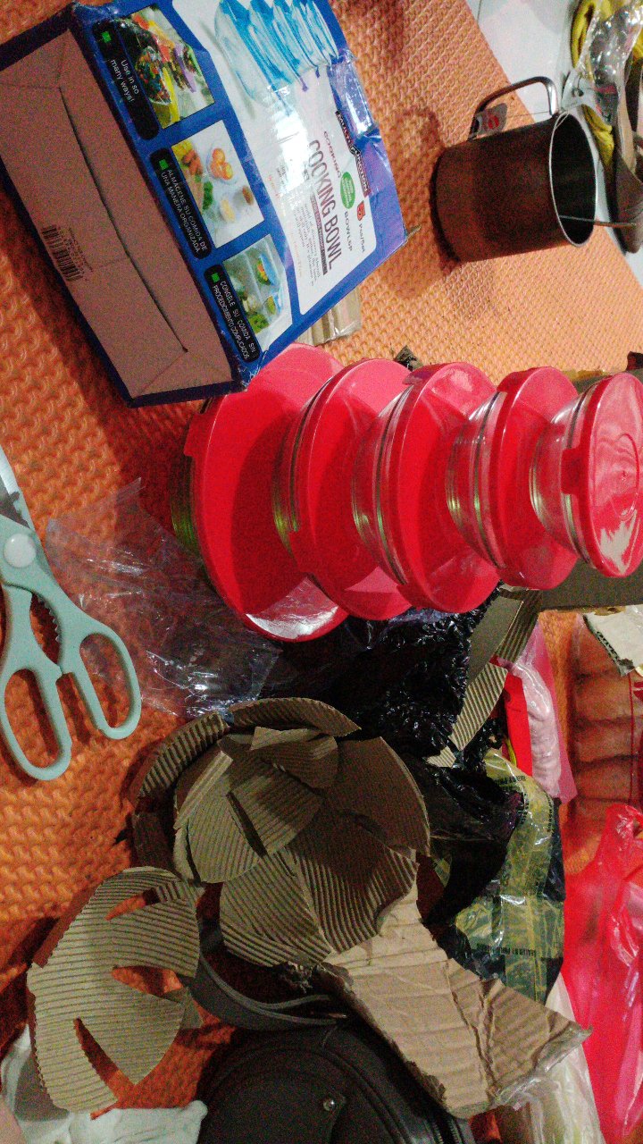 Mangkok Kaca Set Isi 5 / Mangkok Beling + Tutup / Mangkok Kaca Beling Terbaik