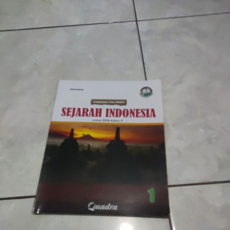 Buku Sejarah Indonesia Kelas X Quadra K13