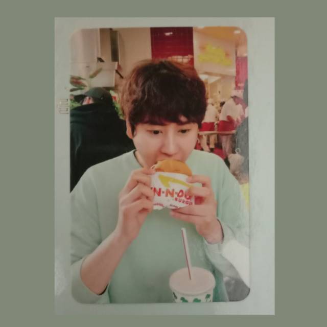 Kyuhyun - The day we meet again Photocard