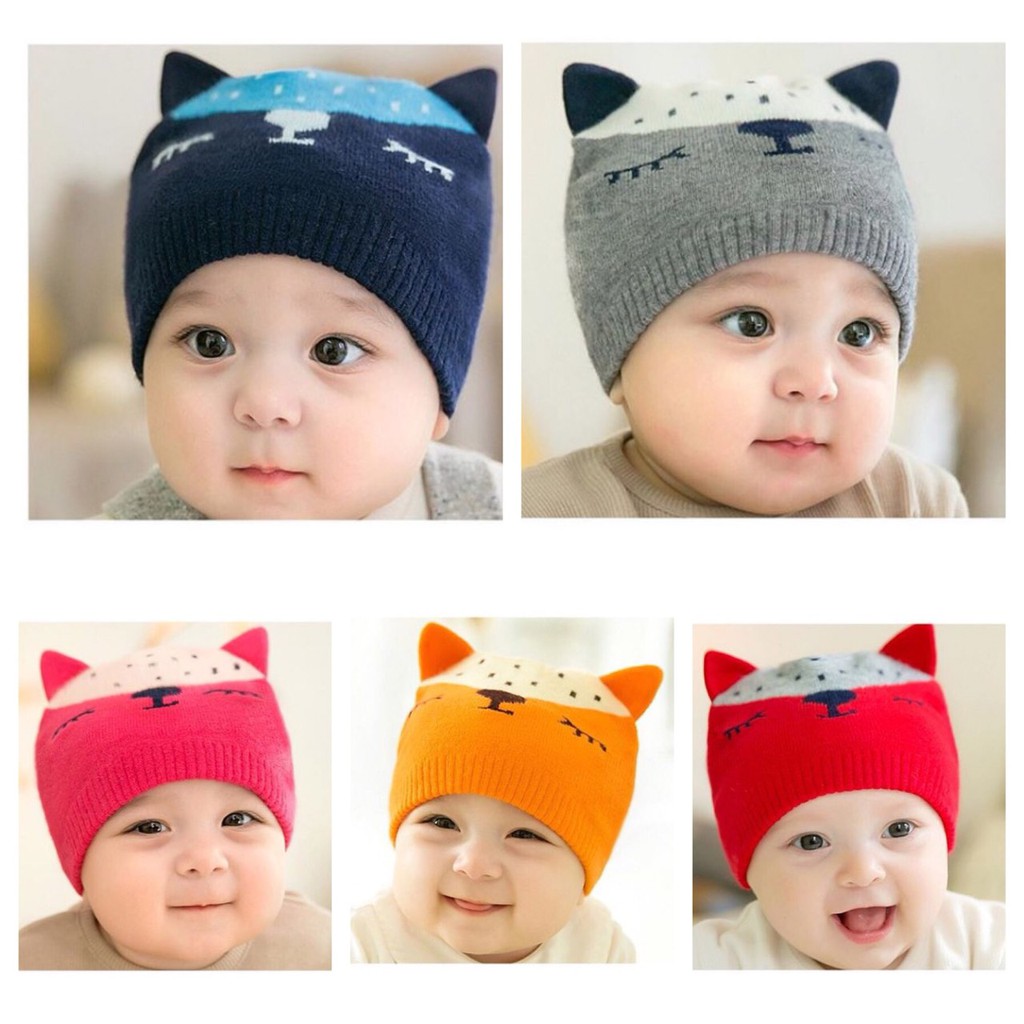 Kupluk Anak Bayi | Kupluk Baby Fox