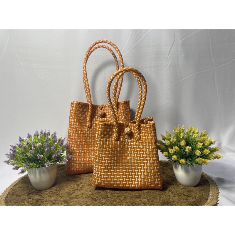 Jaly Bag Premium Orange Size 28x14x26cm