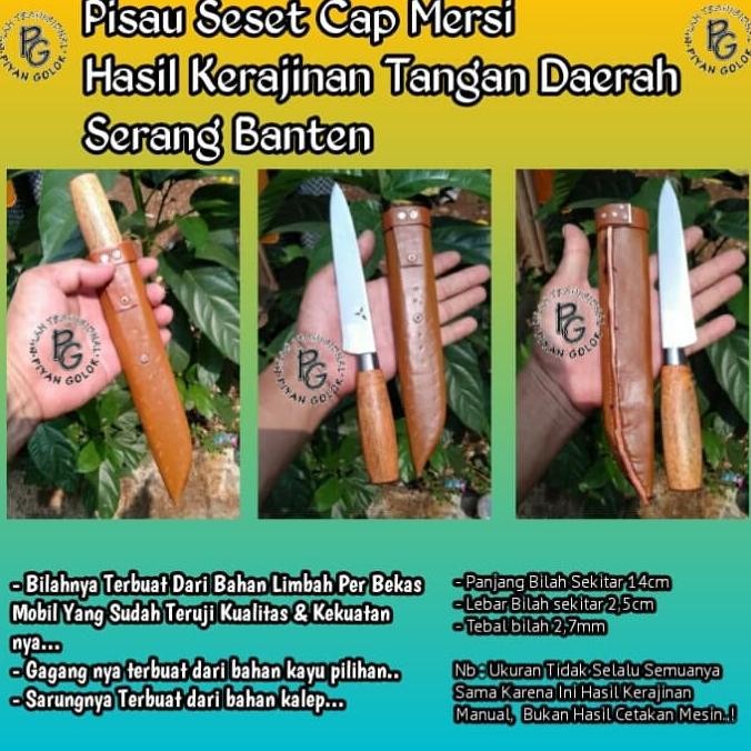Pisau Seset Kulit - Good Pisau Seset Cap Mercy Cap Mersi - Vivistecolection