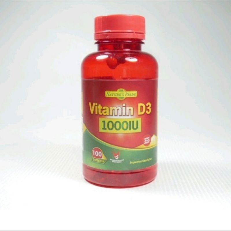 NATURE’S PRIDE Softgel Vit D 3 1000 IU ISI 100