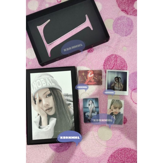 ALBUM ONLY LALISA PHOTOCARD POLAROID BENEFITS KTOWN THAILAND X LILITEAM