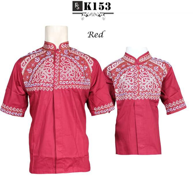 Baju Koko Couple K153 - Army, S