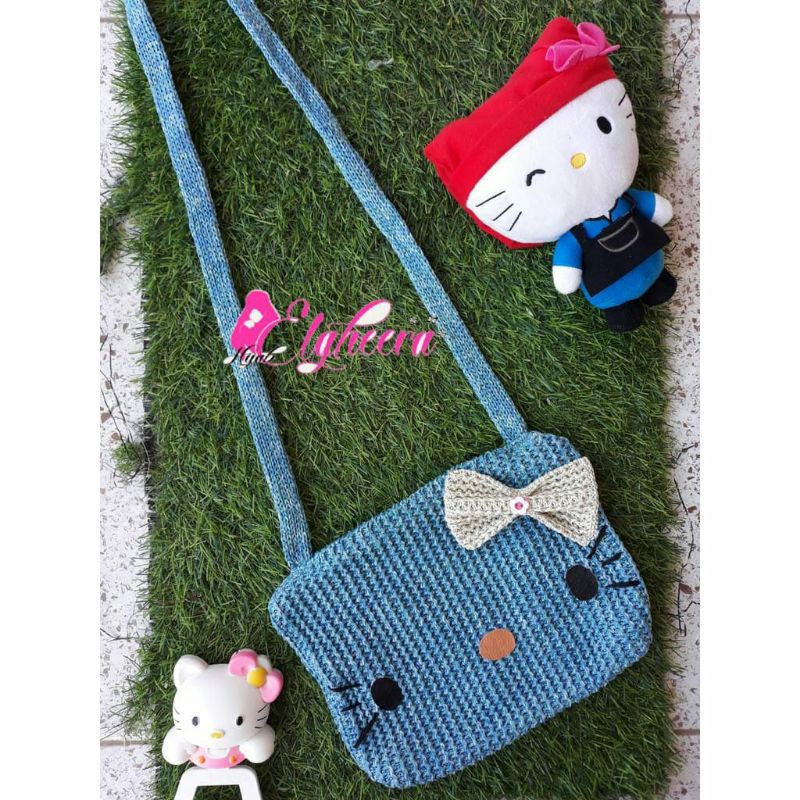 [HUSNA COLLECTION] TAS HELLO KITTY LIMITED EDITION / TAS RAJUT HELLO KITTY