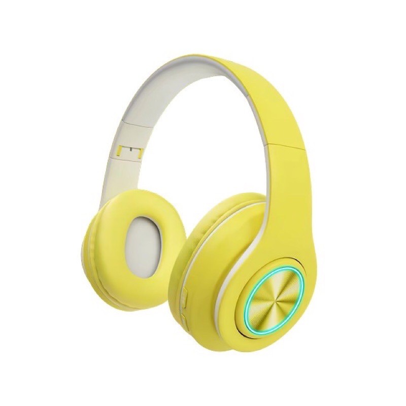 HEADPHONE DJ BANDO BLUETOOTH Type B-39 /WIRELESS INpoods Boom Macaron