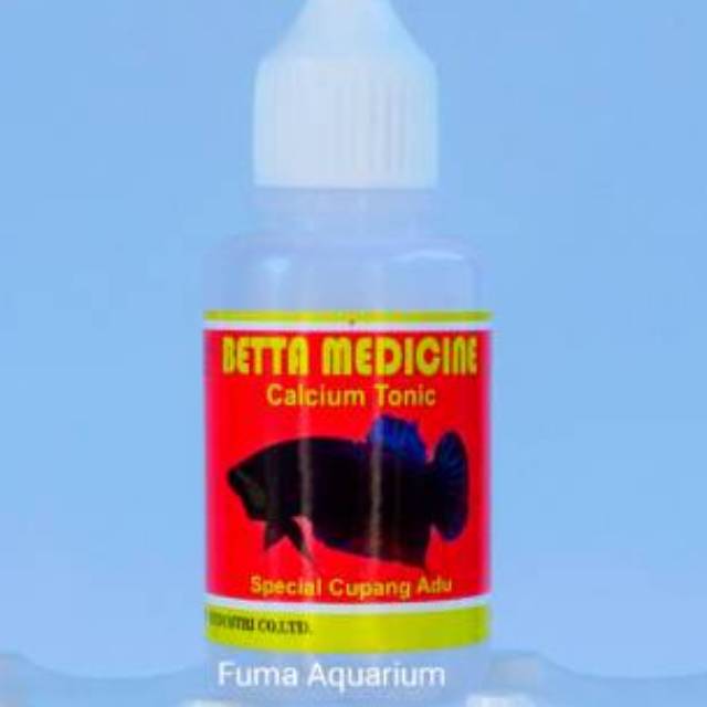 Obat Ikan Cupang kontes dan aduan VIVIAN Betta Medicine Calcium Tonic 30ml